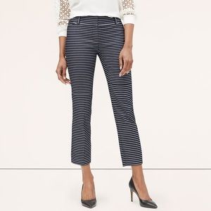 Loft Striped Julie Pants